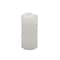 6 Pack: White Glowing Flame LED Wax Pillar Candle by Ashland®